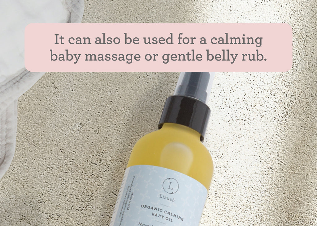 USDA Organic Calming Baby Oil – Natural Baby Skincare