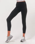 Feathersoft High-Waist Leggings 25" | Nylon-Spandex | Space Navy, Black, Smoke, Lilac & Off White