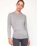 Viscose & Spandex Long Sleeve Top