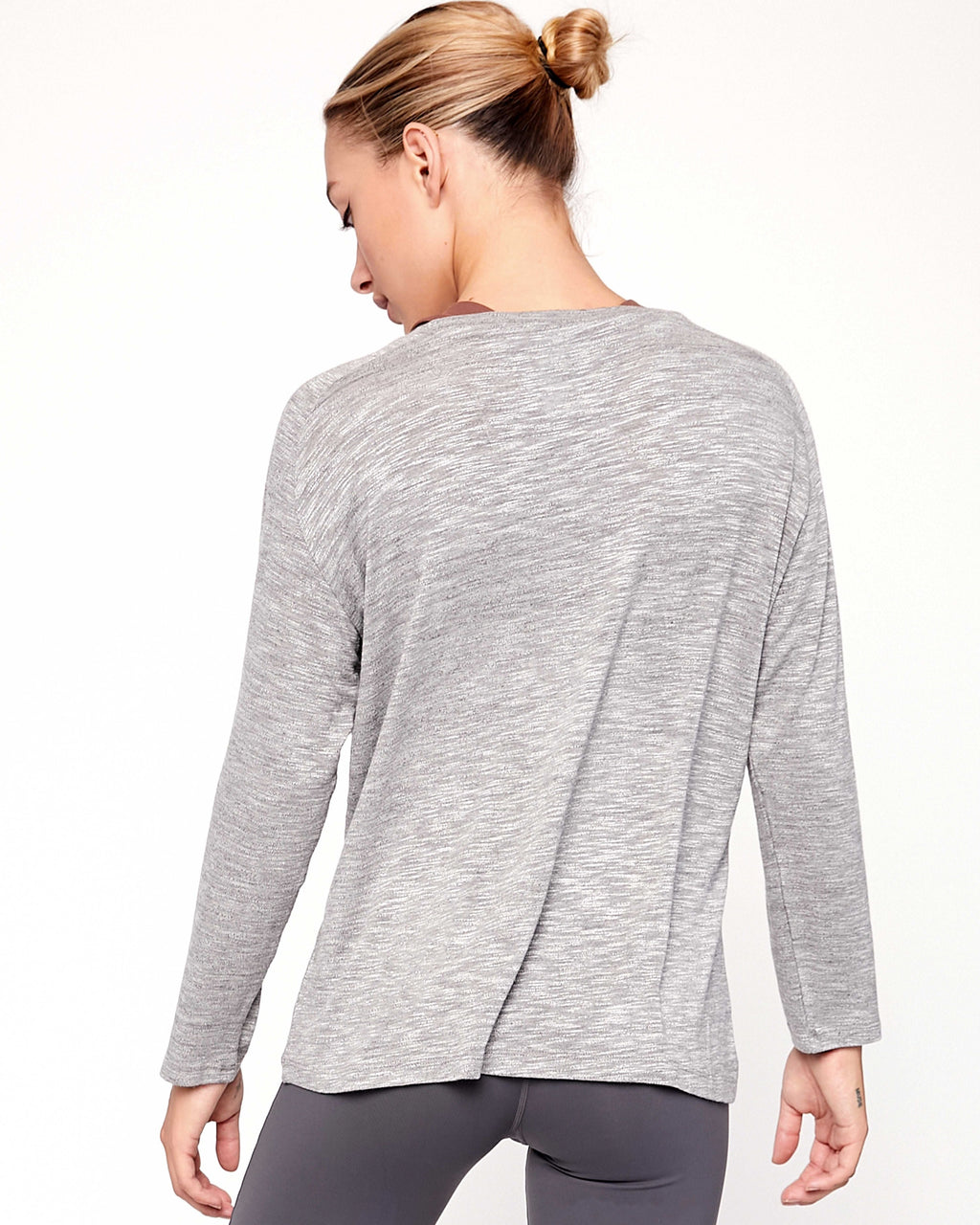 Viscose & Spandex Long Sleeve Top