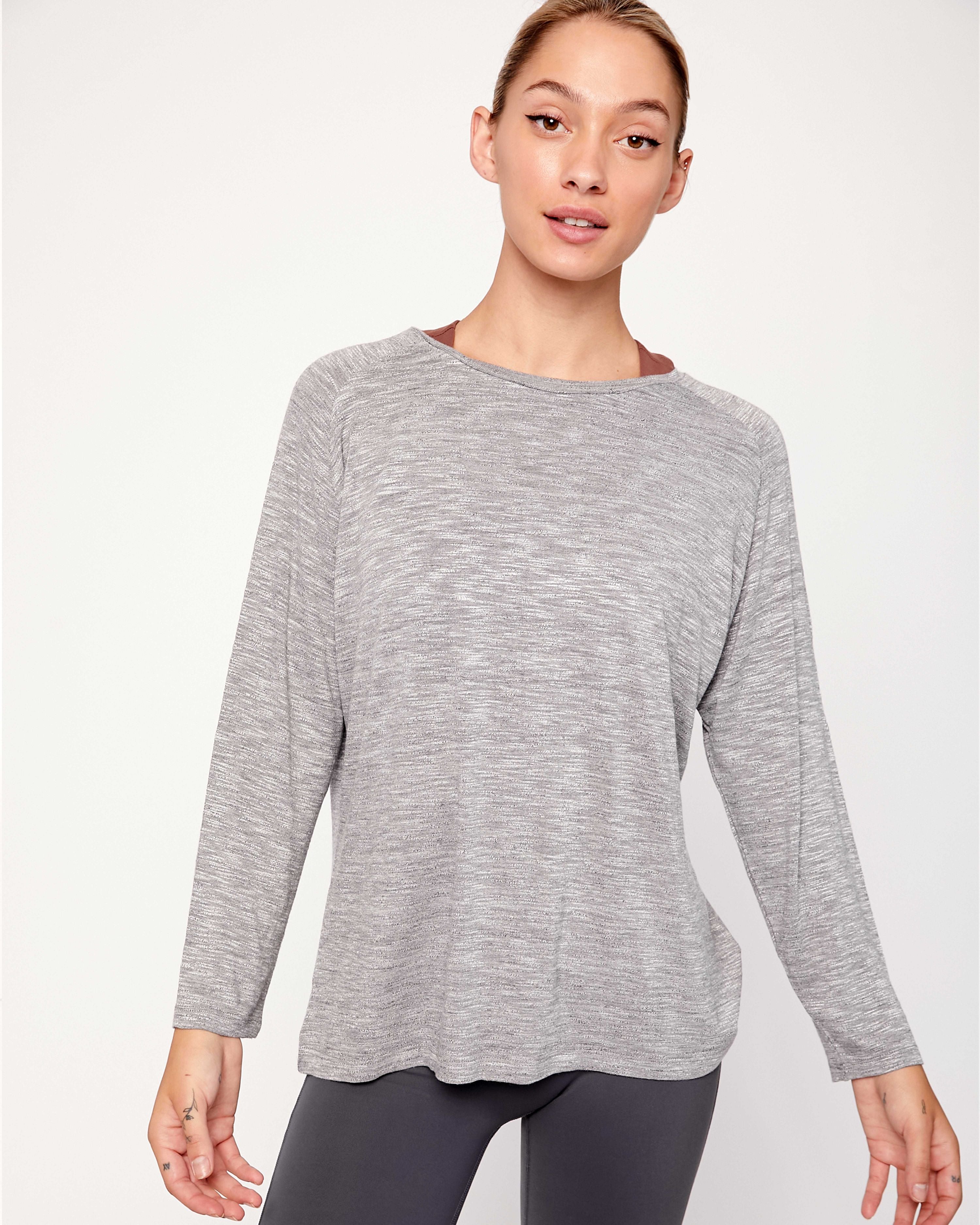Viscose & Spandex Long Sleeve Top