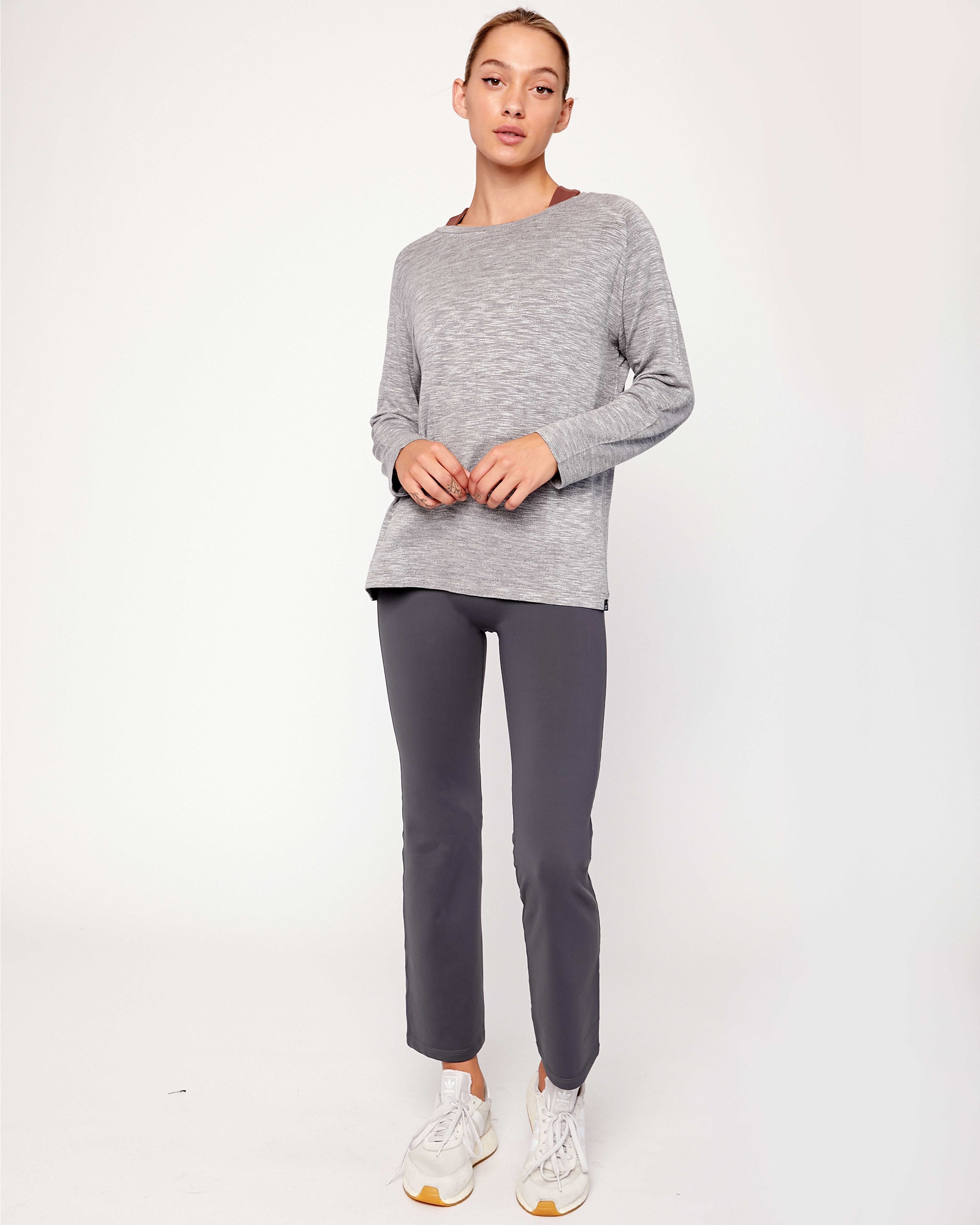 Viscose & Spandex Long Sleeve Top