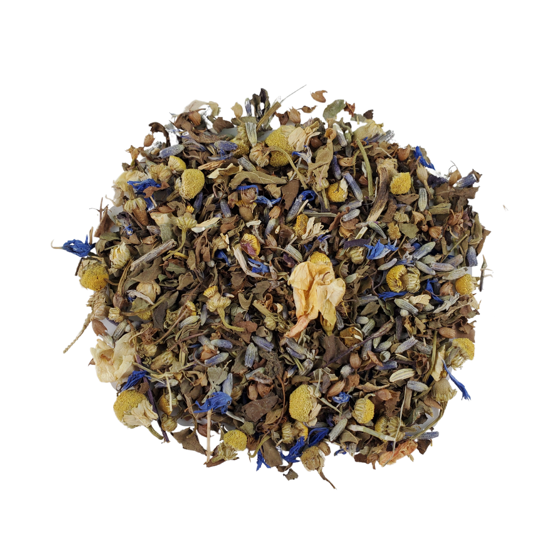 Relax Luxury Loose Leaf Herbal Tea | Tulsi, Chamomile, Lavender, Lemon Verbena & Jasmine | Caffeine-Free | Tega Tea