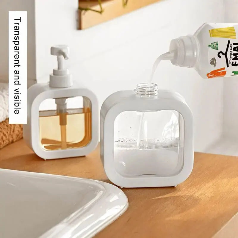 1pc Large Capacity Empty Bottle Laundry Detergent Dispensing Bottle
