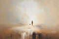 (2D Canvas Painting)  1pc framless Canvas Painting Watercolor Jesus