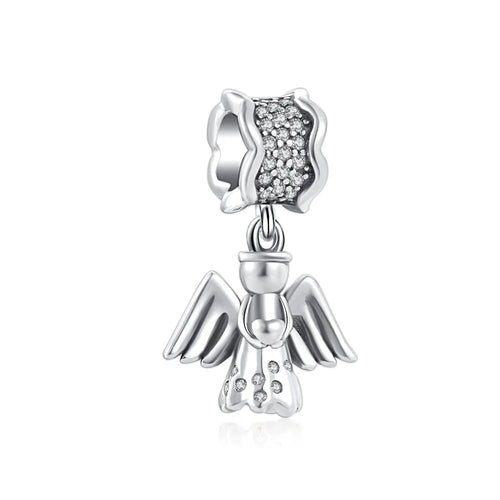 2024 New 925 Silver Jesus Cross The Holy Bible Pendant Charms Beads