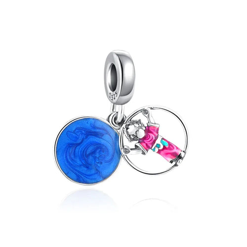 2024 New 925 Silver Jesus Cross The Holy Bible Pendant Charms Beads