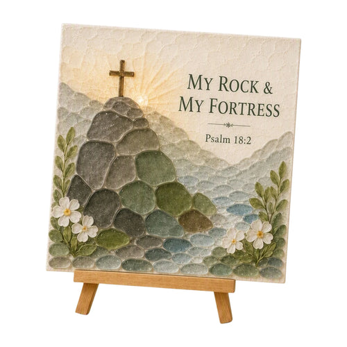 DIY Sea Glass Mosaic Art Kit Bible Verse Christian Wall Decor