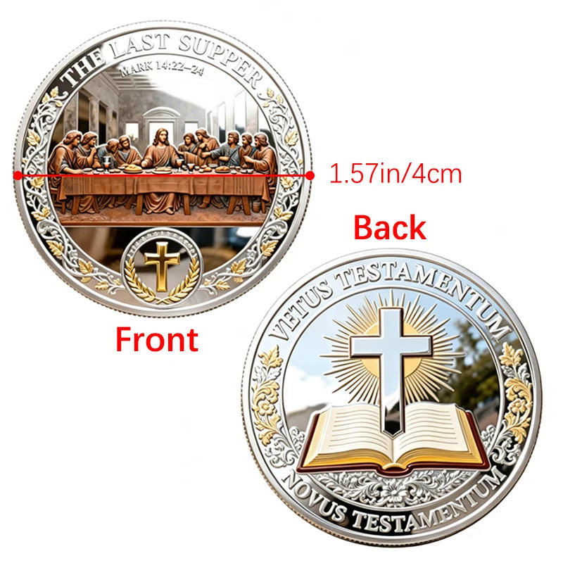 The Last Supper Christian Commemorative Keepsake Coin