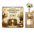 Biblical Hebrew Calendar Spiral Bound 2026-2027 Bible Scripture