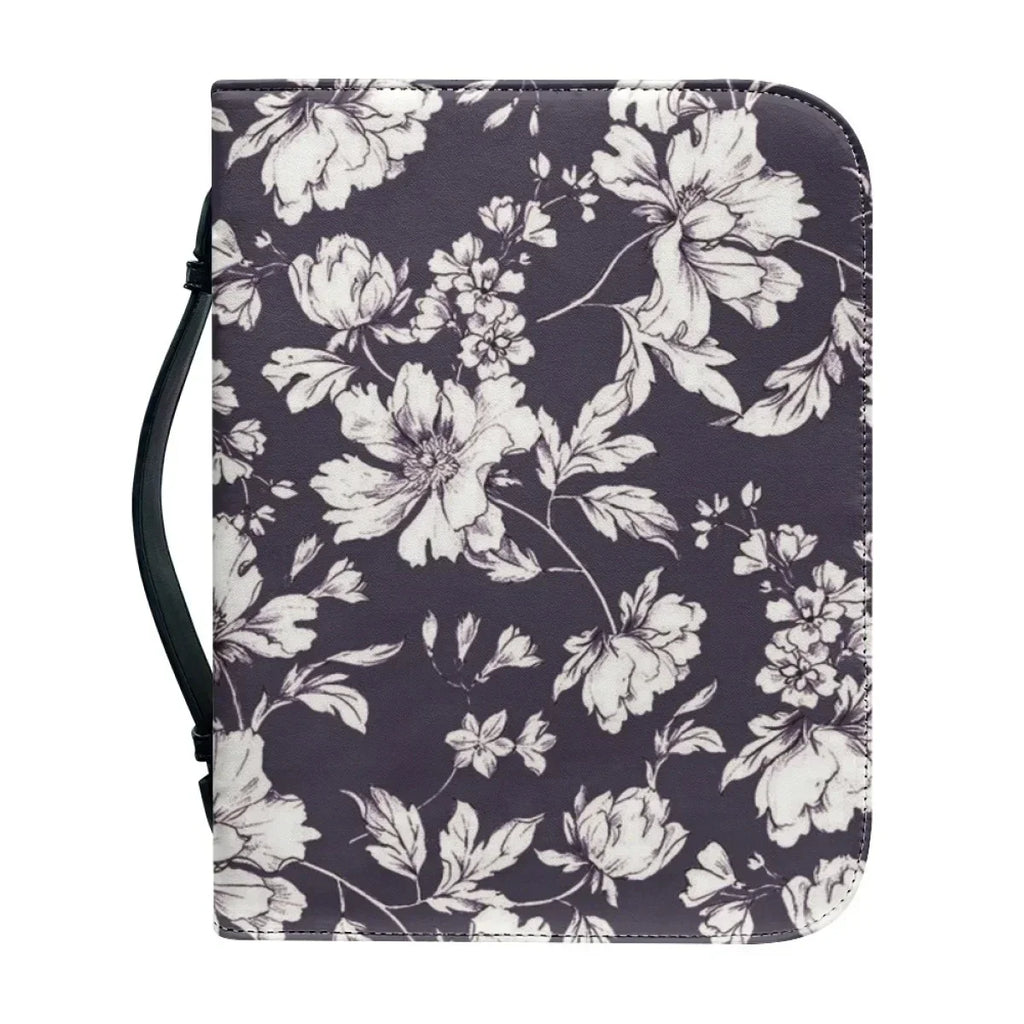 Fashion Floral Print Bible Bags for Women Beautiful Flowers Bible
