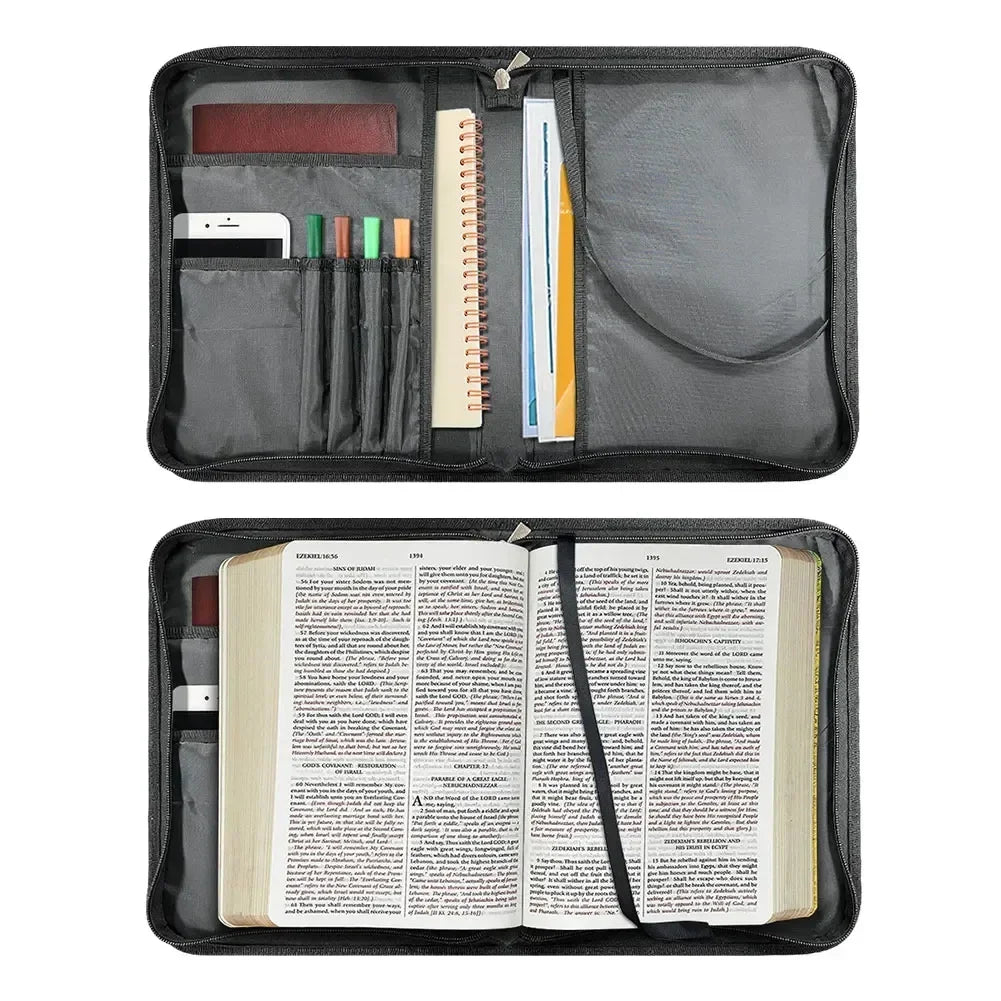 Fashion Floral Print Bible Bags for Women Beautiful Flowers Bible