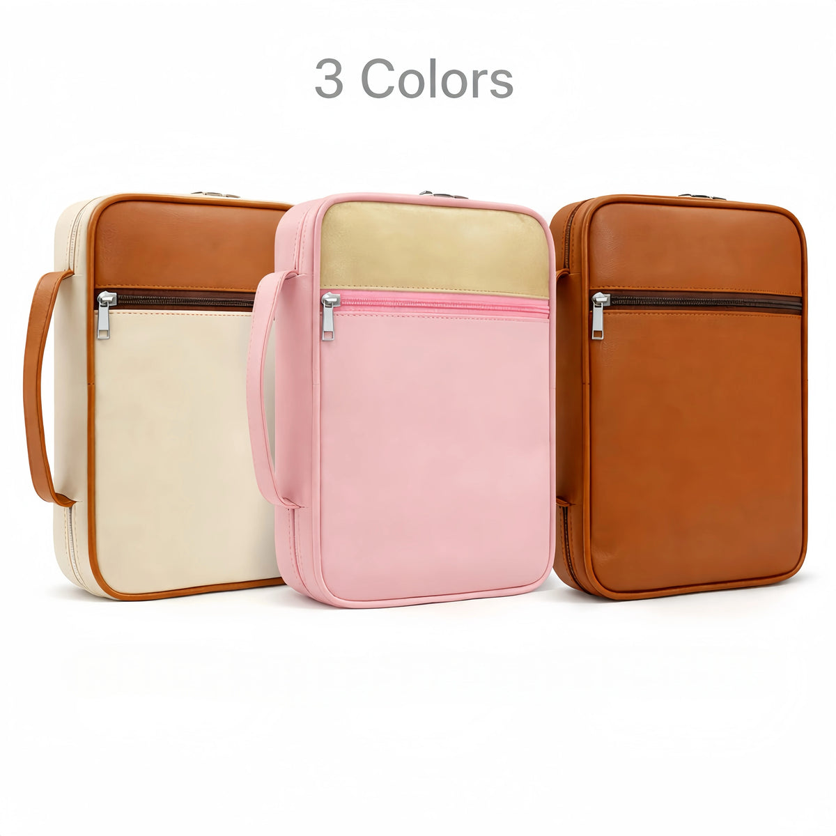 Bible Case for Women Pu Leather Bible Cover, Bible Bag Organizer,