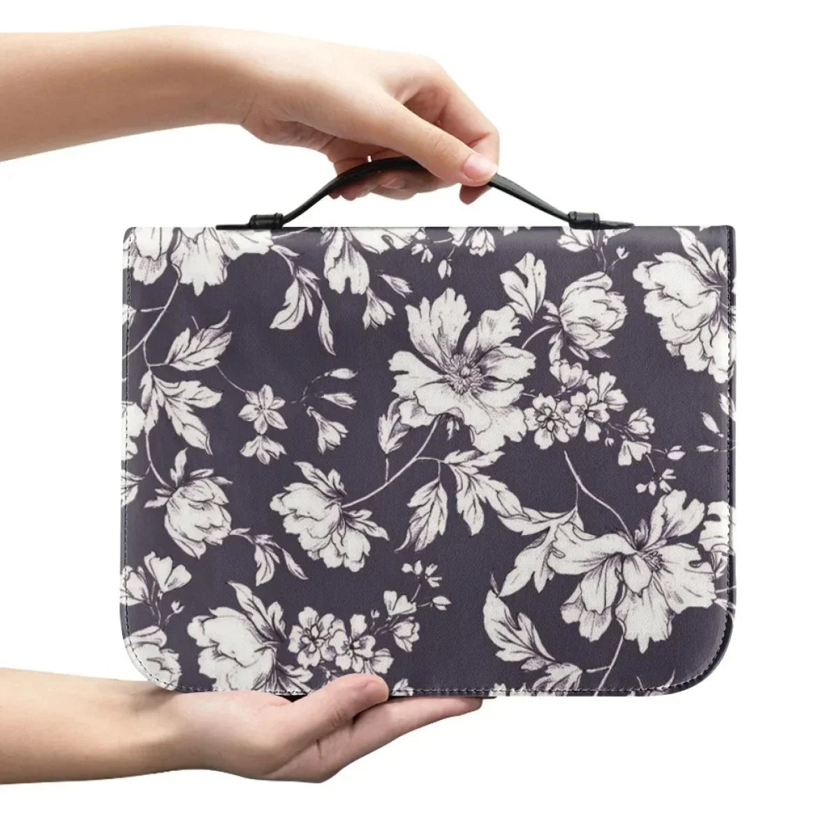 Fashion Floral Print Bible Bags for Women Beautiful Flowers Bible