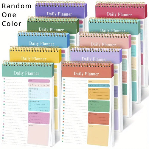 1PC Daily To Do List Notepad -  30 Laminated Sheets for Work, School,