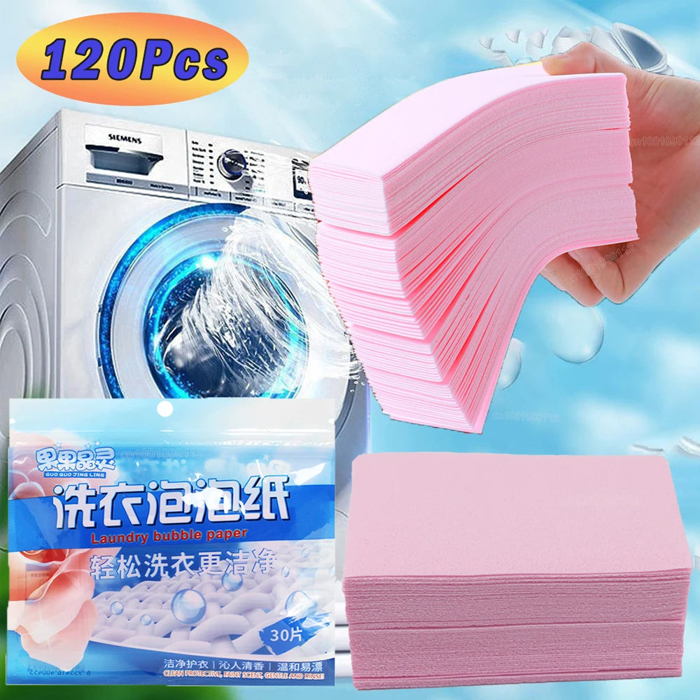 120/90/60/30Pcs Laundry Tablets Cleaning Children's Clothing Laundry