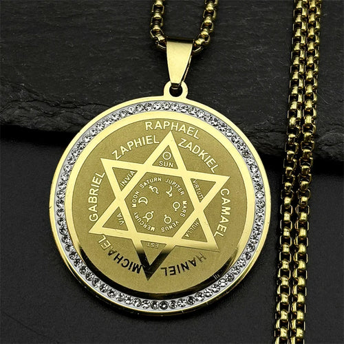 The Lord's Prayer God Cross Bible Spainsh Verse Ncklace for Women Men