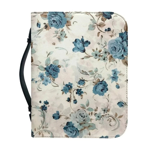 Fashion Floral Print Bible Bags for Women Beautiful Flowers Bible