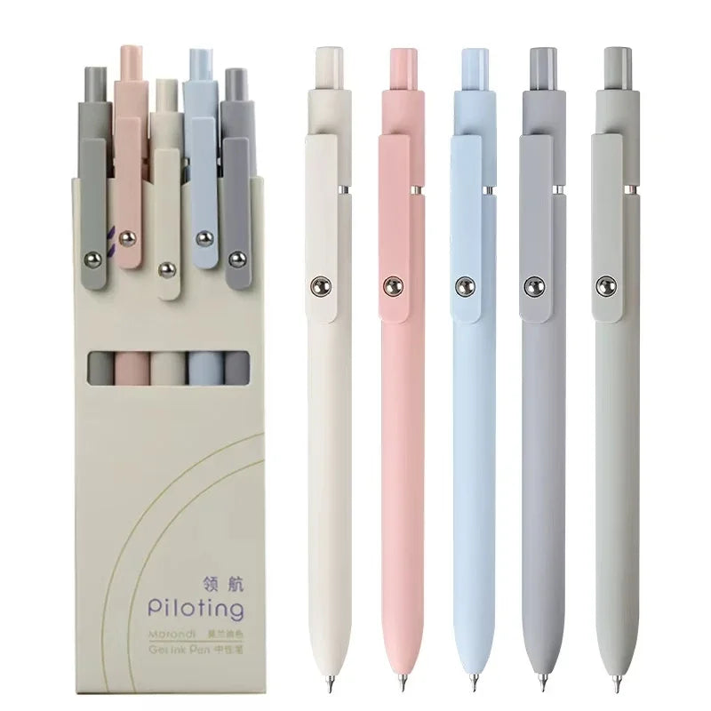 New Piloting Morandi Colour Gel Pens Soft Touch Quick Dry Smooth 0.5mm