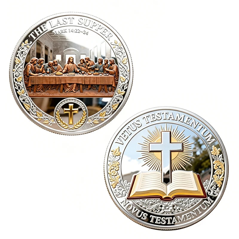 The Last Supper Christian Commemorative Keepsake Coin