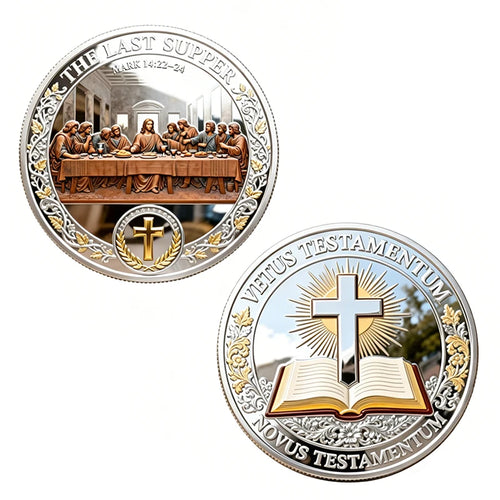 The Last Supper Christian Commemorative Keepsake Coin