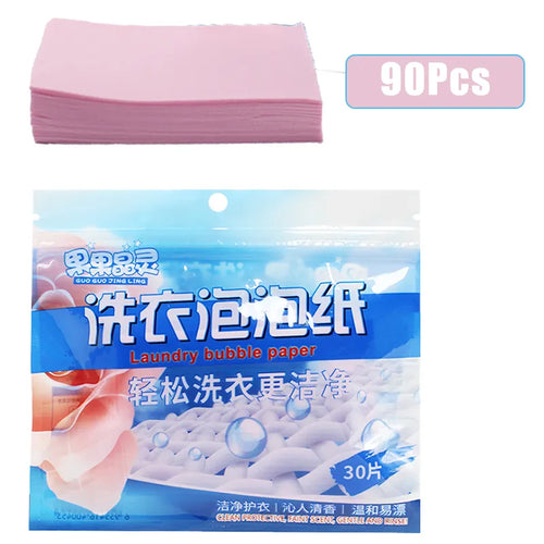 120/90/60/30Pcs Laundry Tablets Cleaning Children's Clothing Laundry