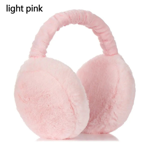 Faux Fur Plush Earmuffs – Warm Winter Ear Warmers | 6 Colors