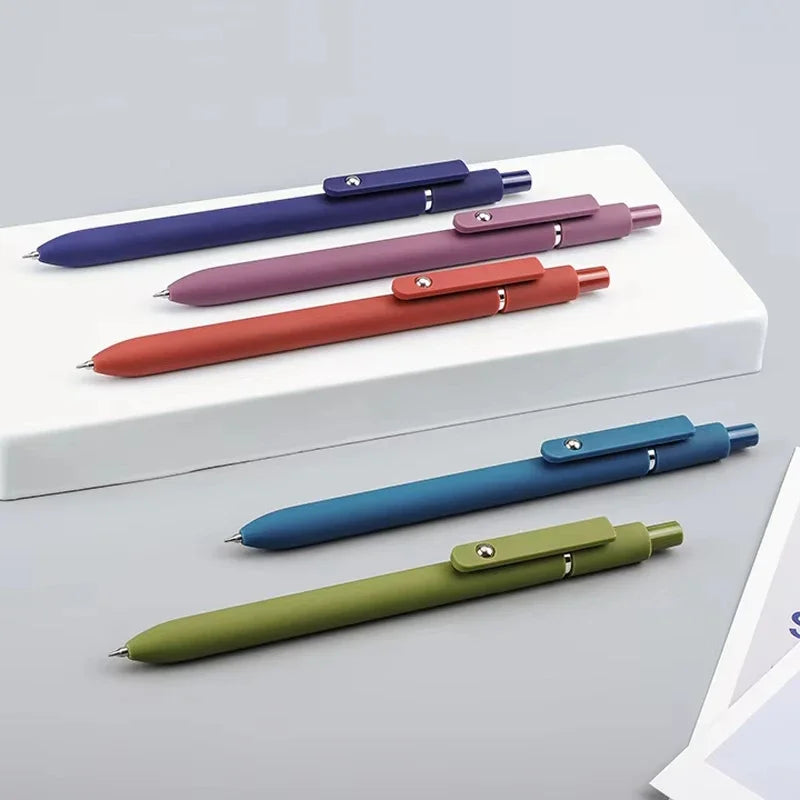 New Piloting Morandi Colour Gel Pens Soft Touch Quick Dry Smooth 0.5mm