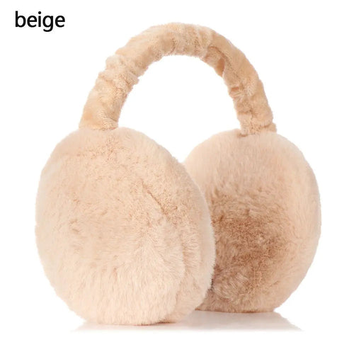 Faux Fur Plush Earmuffs – Warm Winter Ear Warmers | 6 Colors