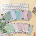 Inspirational Bible Text Self-Adhesive Notes, 30 Pieces, Retro Flower