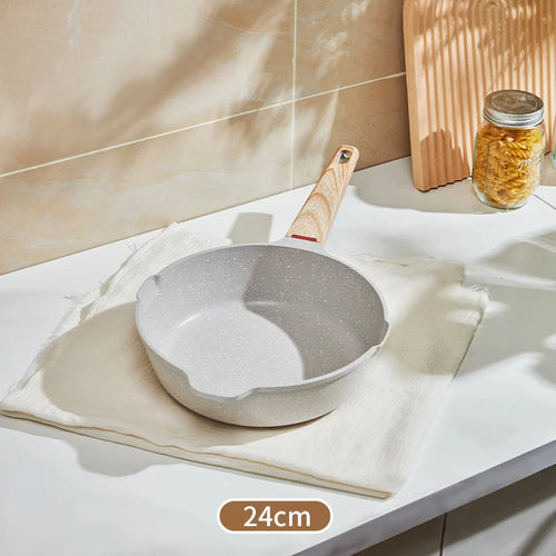GIANXI Nonstick Pan | Medical Stone Coating | Aluminum Alloy | 20cm & 24cm