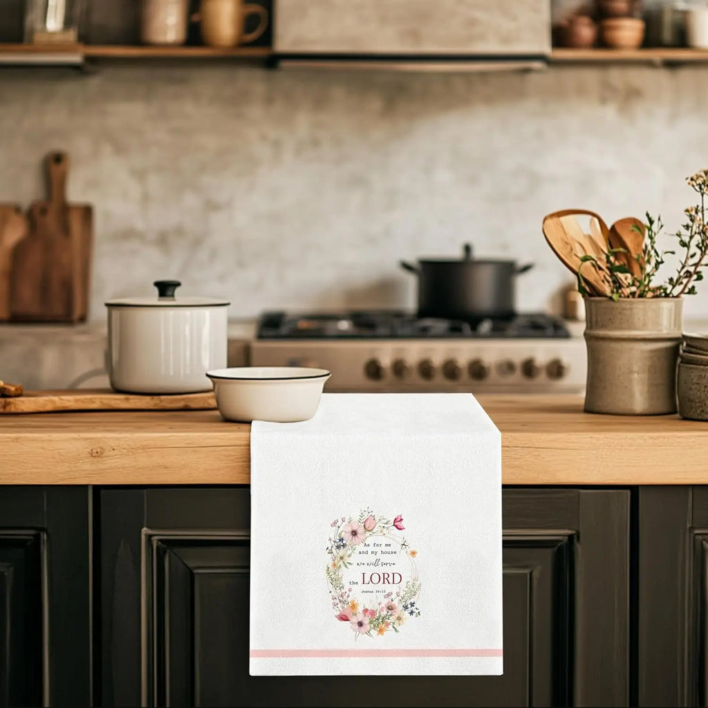 Christian Bible Verse Kitchen Towel Set for Bathroom and Dishwashing -