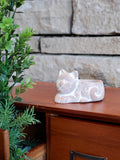 Handmade Terracotta Cat Tea Light Candle Holder