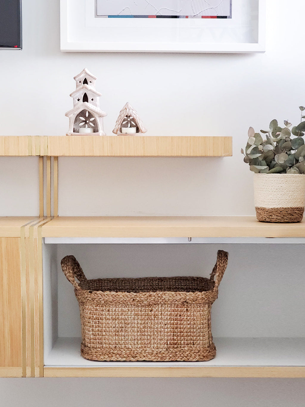 Bono Braided Jute Storage Basket | Handmade in Bangladesh | Rectangular | Small & Large | Korissa