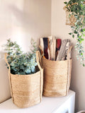 Kata Jute Basket with Handle