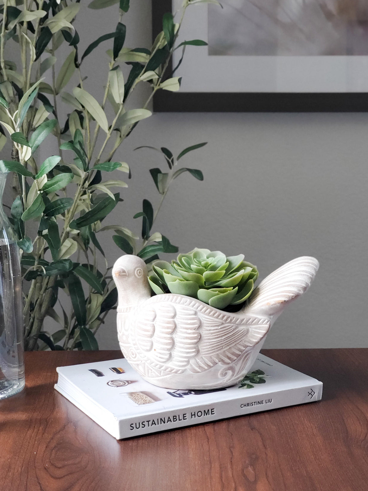 Turtle Dove Terracotta Planter | Handcrafted Clay Pot | Made in Bangladesh | Indoor & Outdoor | Korissa