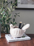 Turtle Dove Terracotta Planter | Handcrafted Clay Pot | Made in Bangladesh | Indoor & Outdoor | Korissa
