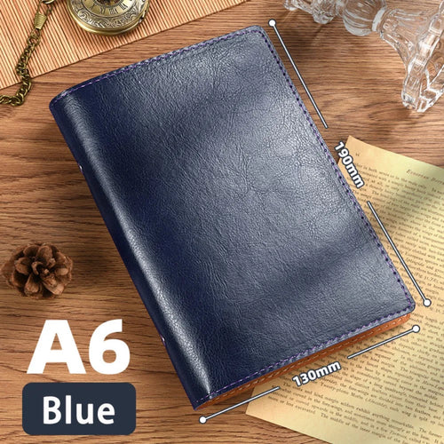 New A5/A6 Notebook PU Leather Detachable Shell Diary Book Loose-leaf