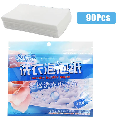 120/90/60/30Pcs Laundry Tablets Cleaning Children's Clothing Laundry