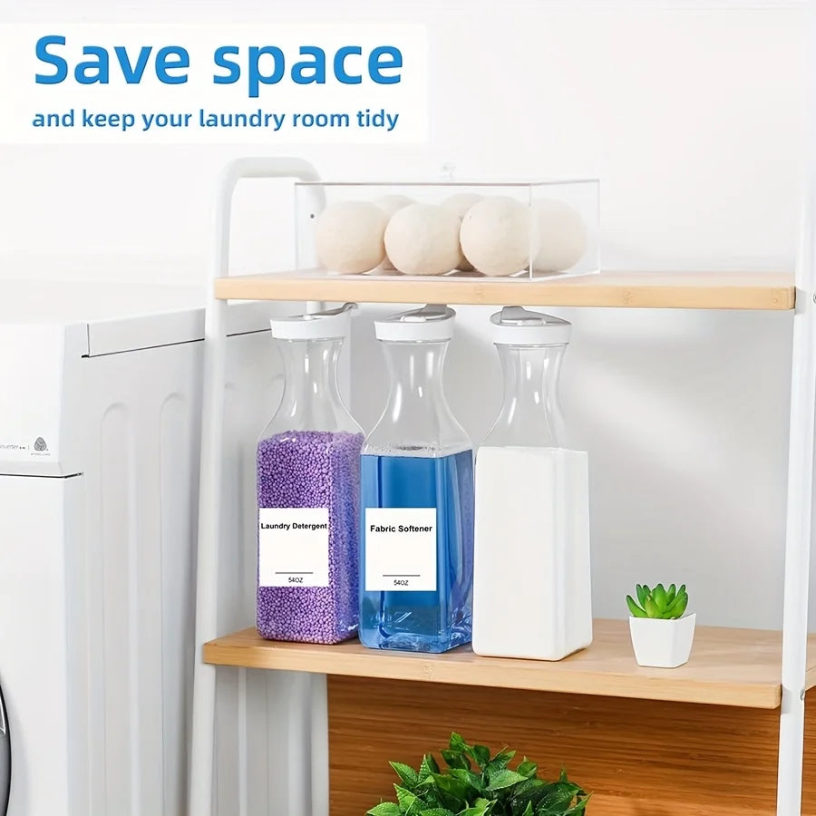 Laundry Detergent Dispenser Fabric Softener Dispenser Plastic Liquid