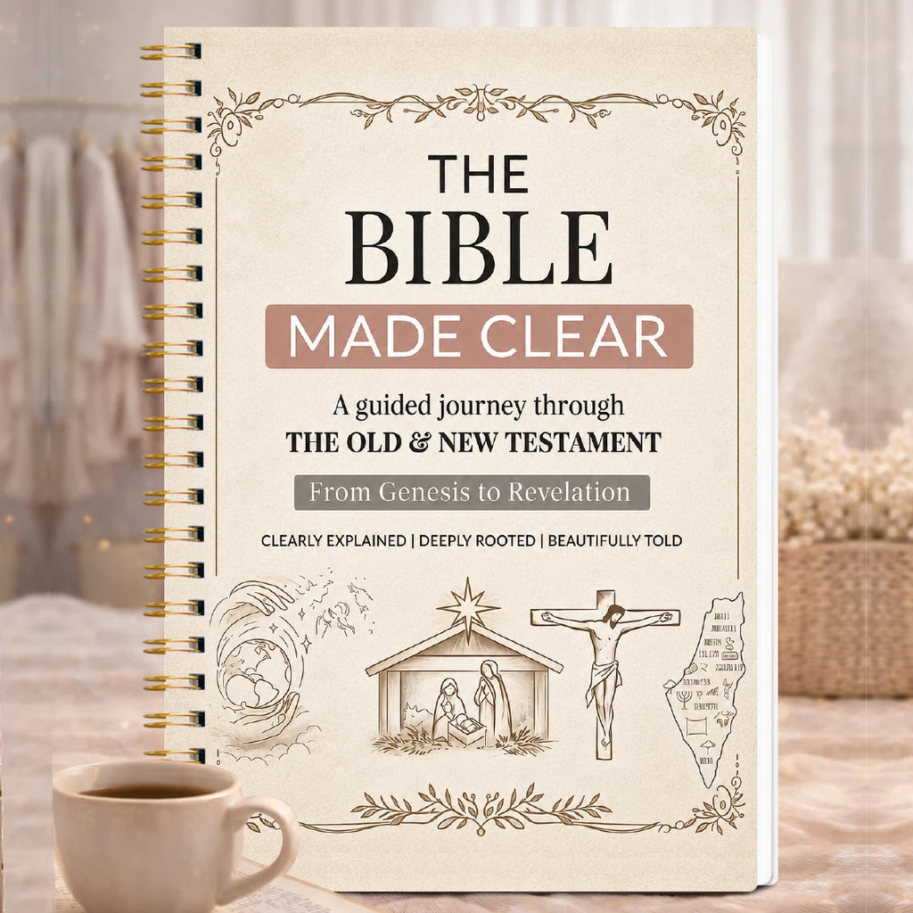 1pc 8-Week Bible Study Planner, 8.15×5.67in Twin-Wire Devotional