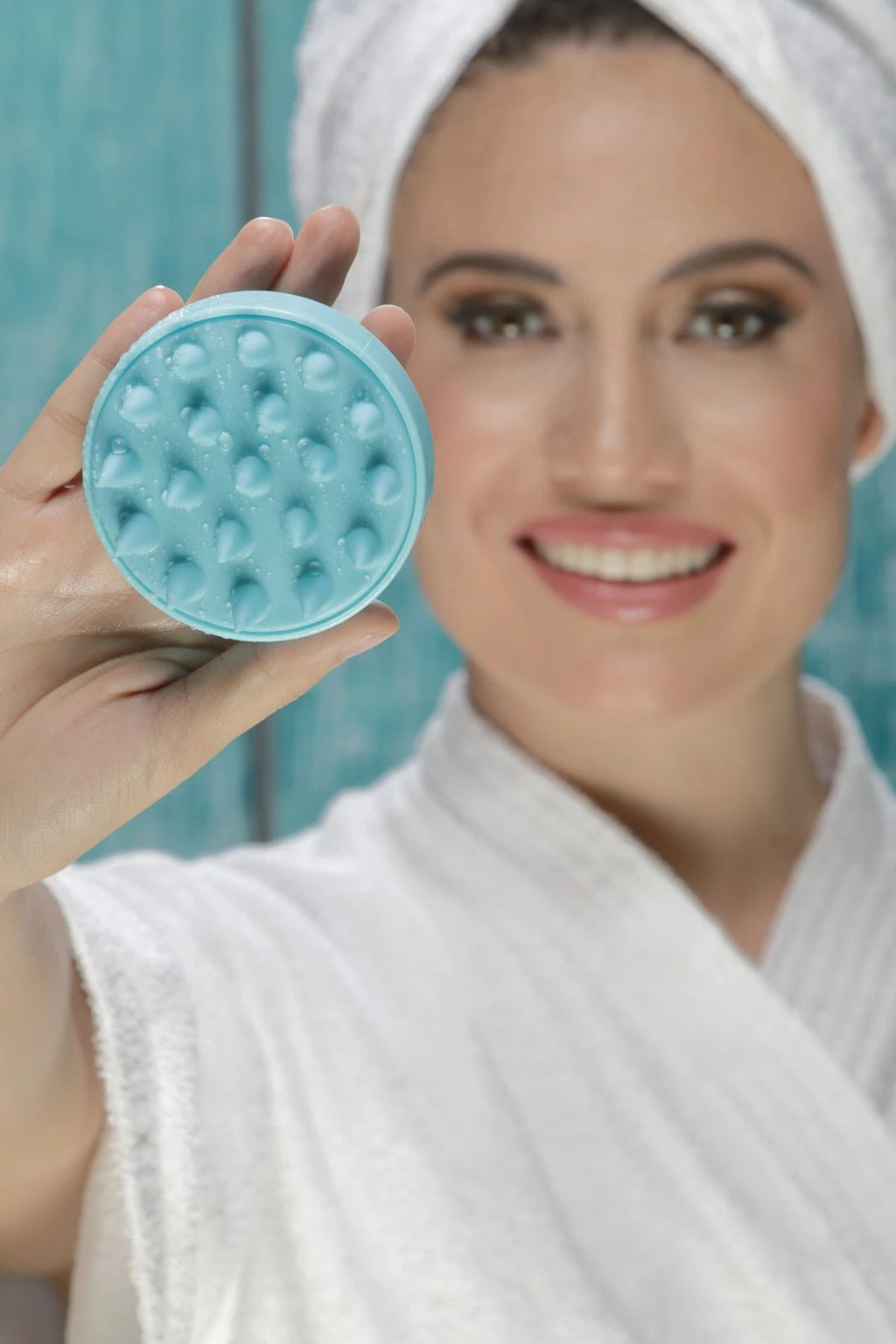 Ergonomic Hair Scalp Massager | Soft Silicone Bristles | Stimulates Hair Growth & Circulation | All Hair Types | Travel Size | Choixe