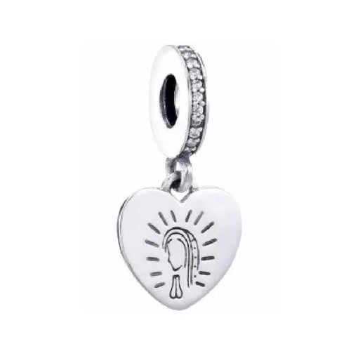 2024 New 925 Silver Jesus Cross The Holy Bible Pendant Charms Beads