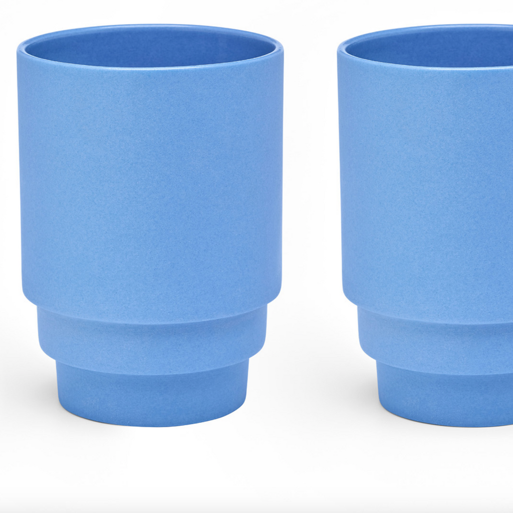 Matte Ceramic Stackable Mug | Set of 2 | 4 Colors | PUIK