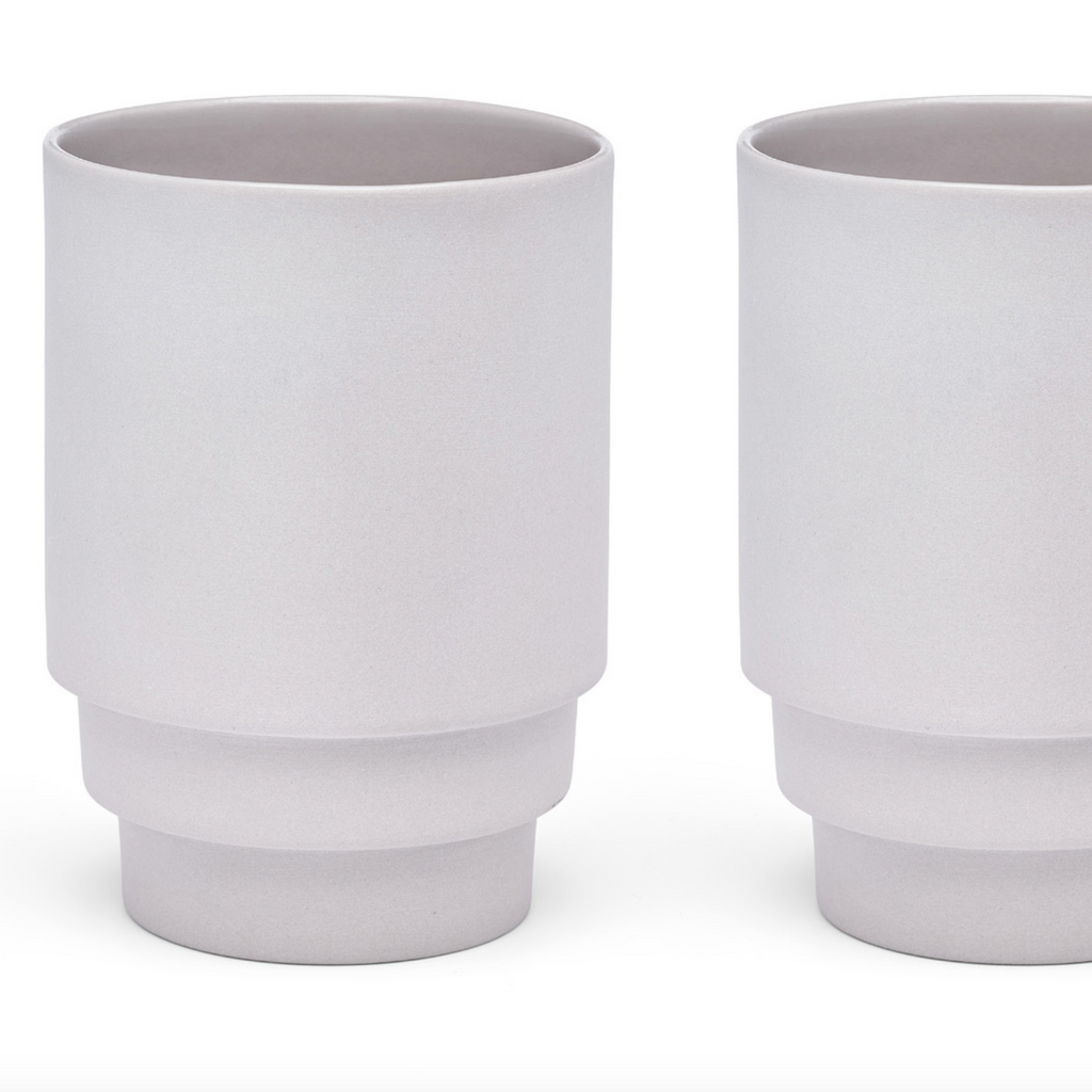 Matte Ceramic Stackable Mug | Set of 2 | 4 Colors | PUIK