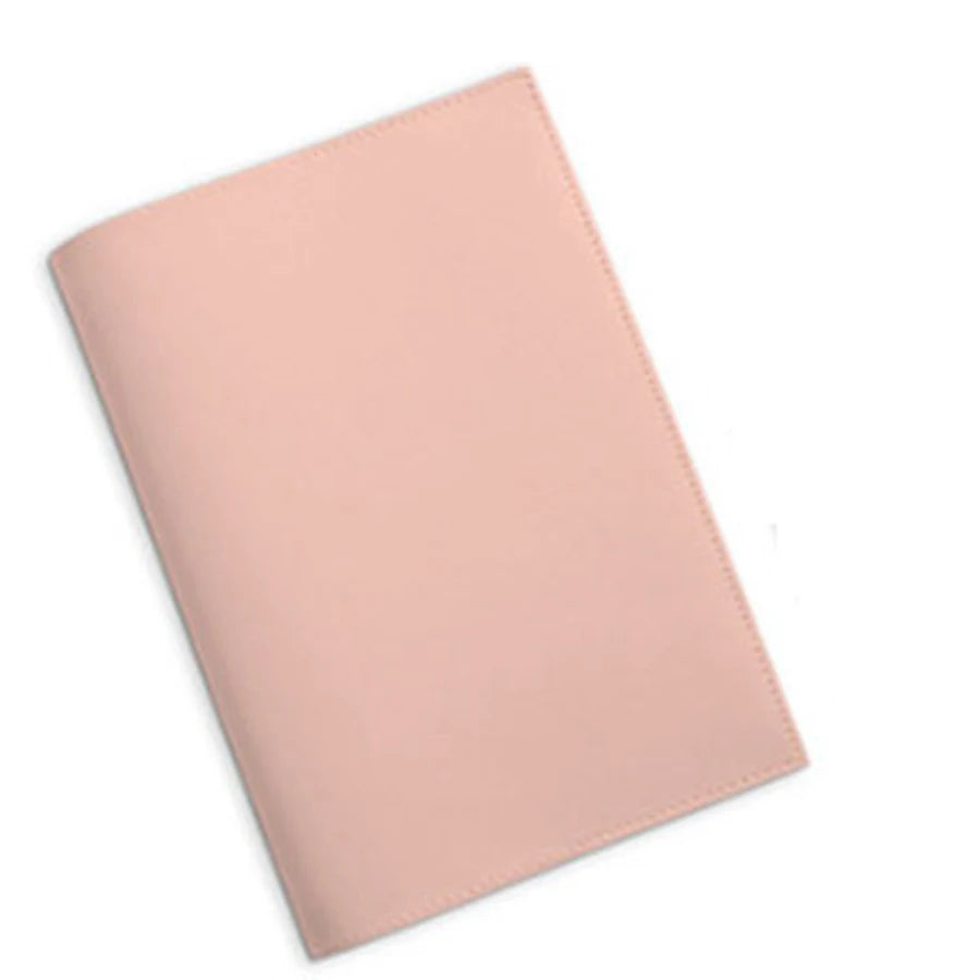 Personalized Custom Pu Leather Book Cover Bookmark Simple Notebook