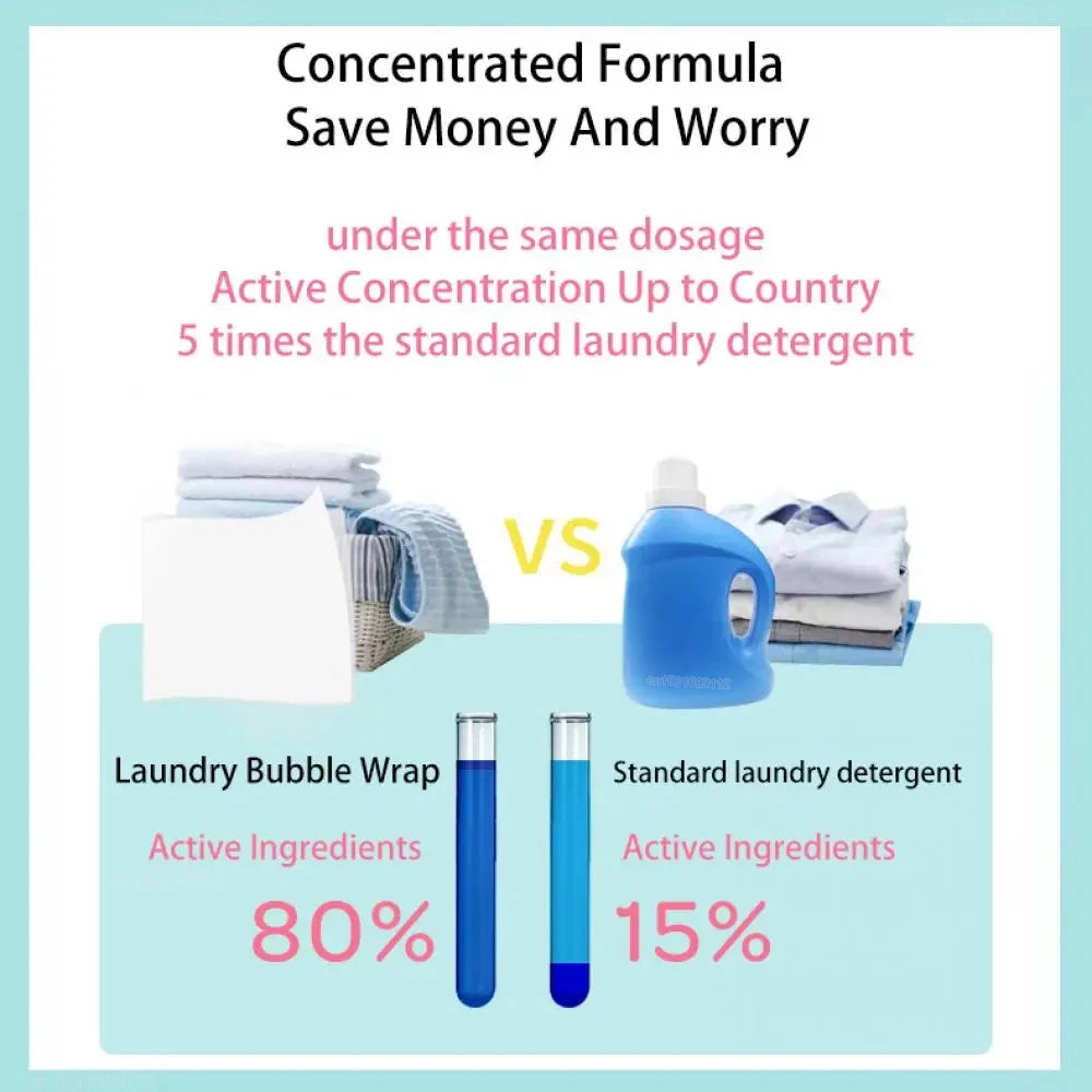 120/90/60/30Pcs Laundry Tablets Cleaning Children's Clothing Laundry