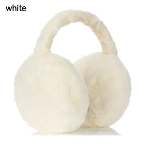 Faux Fur Plush Earmuffs – Warm Winter Ear Warmers | 6 Colors