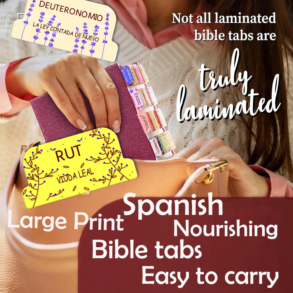 Spanish Bible Tabs With Spanish Soul Nourishing Book Summaries–75