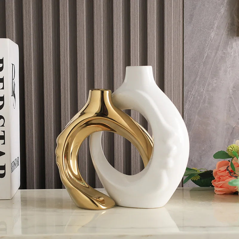 Elegant Ceramic Vase Set: Elevate Your Home Decor